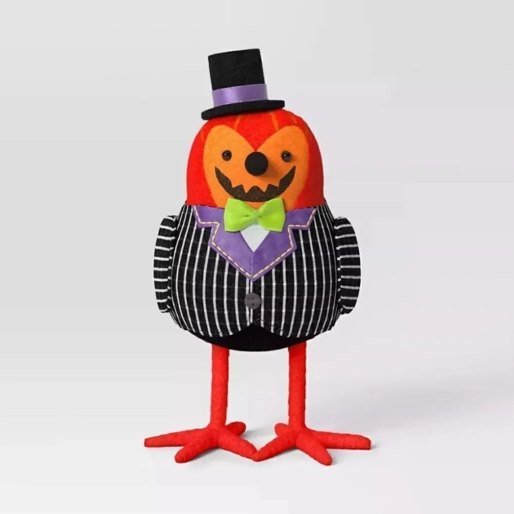 Lot of two Target Hyde & Eek Halloween Birds Featherly Friends